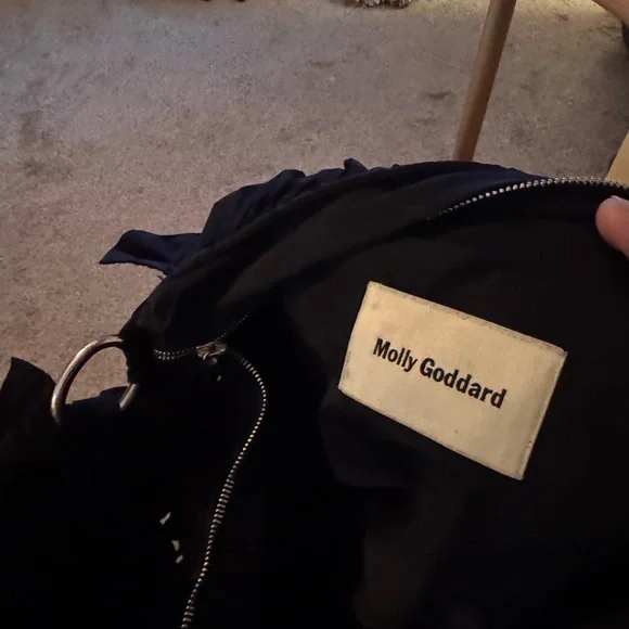 Molly Goddard Hand ruffled Black shoulder bag - Picture 3 of 5